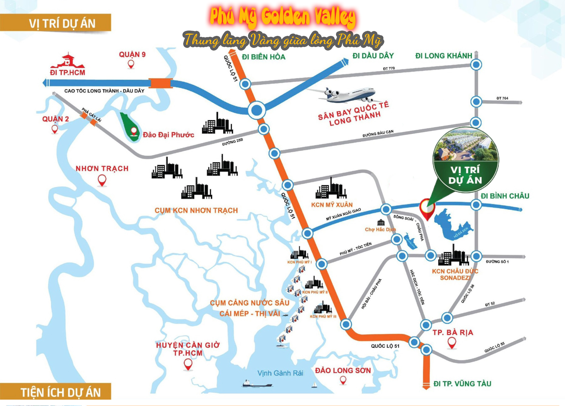Khu Dân Cư Phú Mỹ Golden Valley – Thung Lũng Vàng 16 Vi Tri Vang giua long Phu My