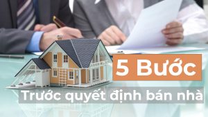 5 công việc cần phải chuẩn bị trước khi bán một ngôi nhà