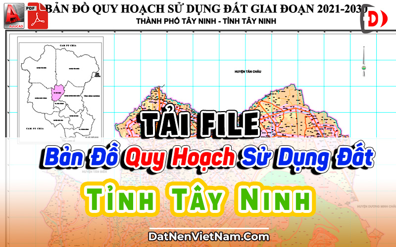 Bản đồ Tây Ninh chuẩn xác nhất