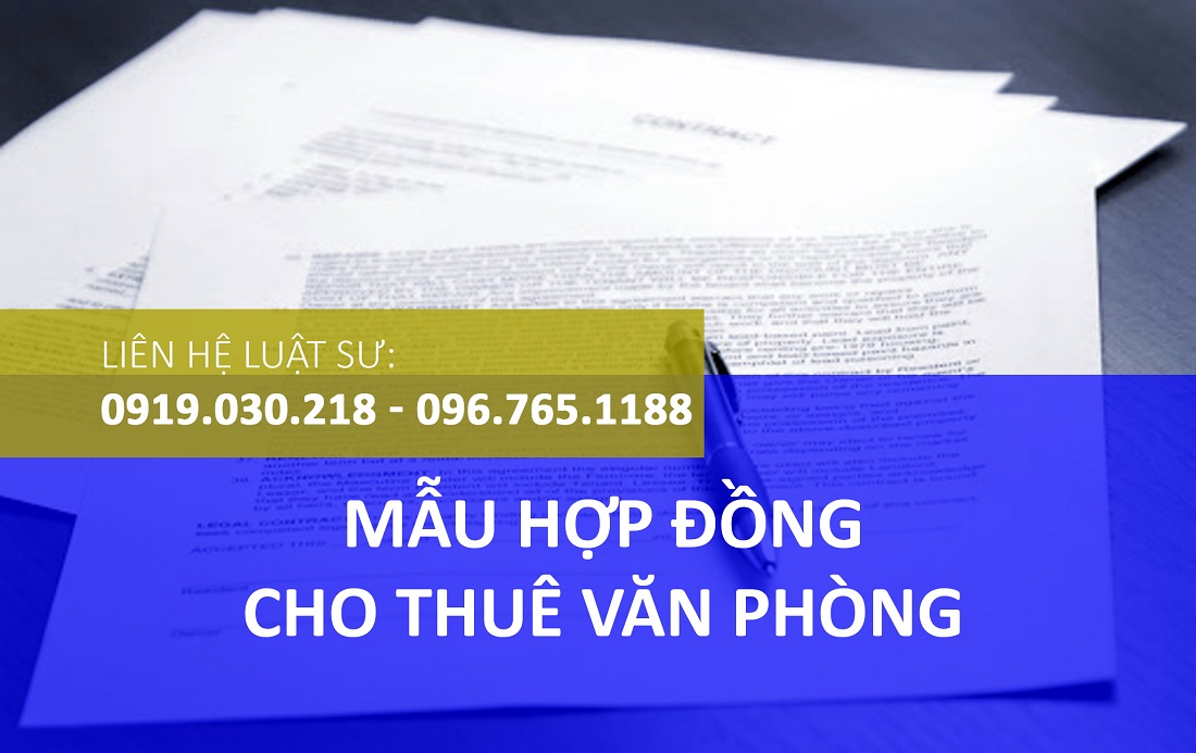 Mau hop dong cho thue van phong