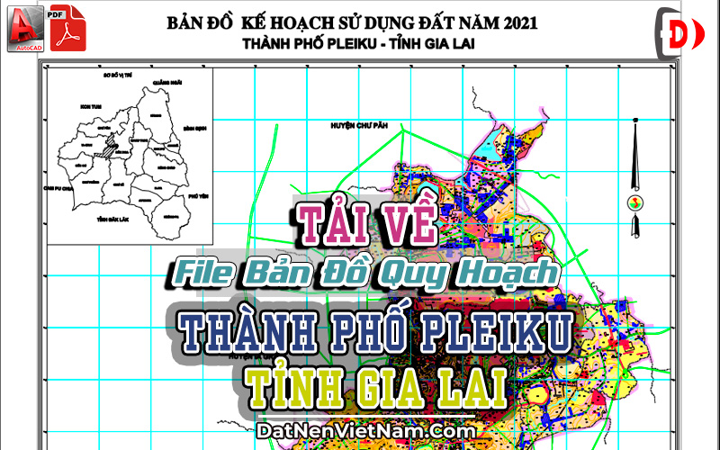 Banner Tai File Ban Do Quy Hoach Su Dung Dat 705 Thanh pho Pleiku