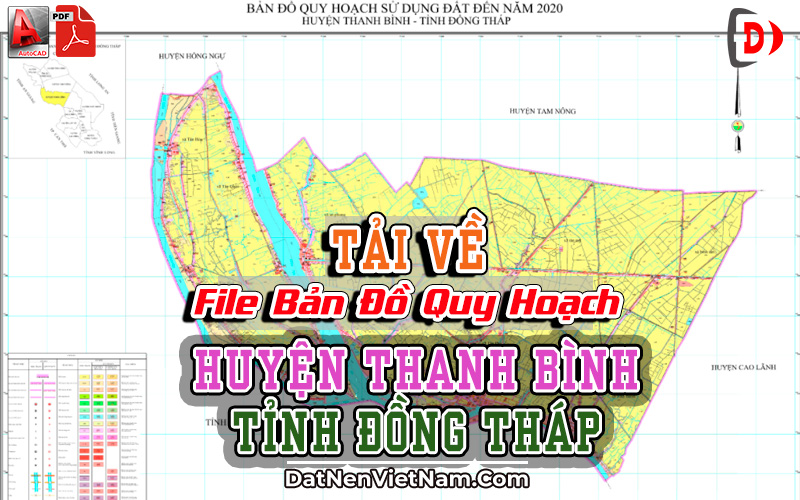 Banner Tai File Ban Do Quy Hoach Su Dung Dat 705 Huyen Thanh Binh