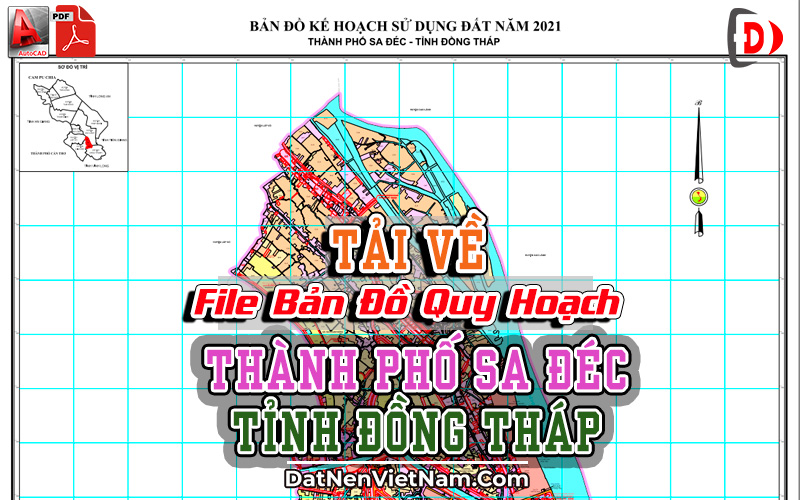 Banner Tai File Ban Do Quy Hoach Su Dung Dat 705 Thanh pho Sa Dec