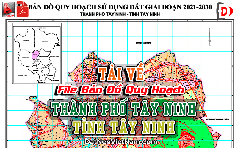 Banner Tai File Ban Do Quy Hoach Su Dung Dat 705 Thanh pho Tay Ninh