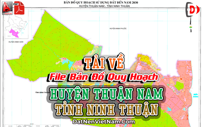 Banner Tai File Ban Do Quy Hoach Su Dung Dat 705 Huyen Thuan Nam
