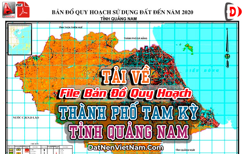Banner Tai File Ban Do Quy Hoach Su Dung Dat 705 Thanh pho Tam Ky