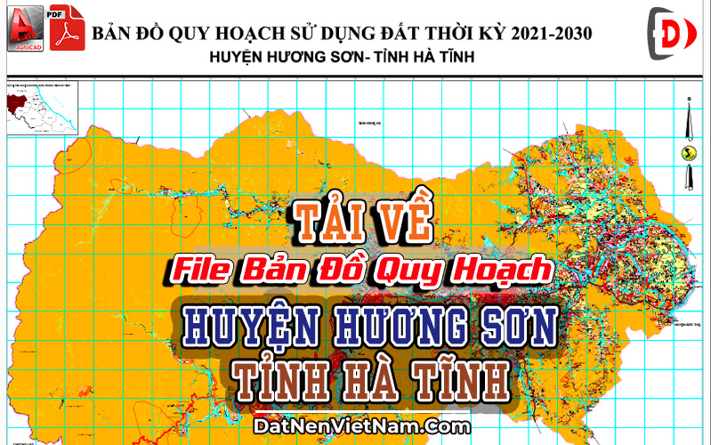 Banner Tai File Ban Do Quy Hoach Su Dung Dat 705 Huyen Huong Son