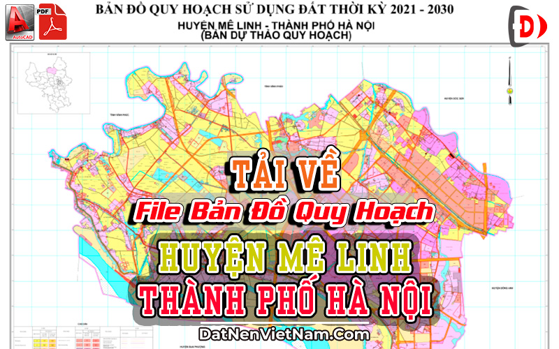 Banner Tai File Ban Do Quy Hoach Su Dung Dat 705 Huyen Me Linh