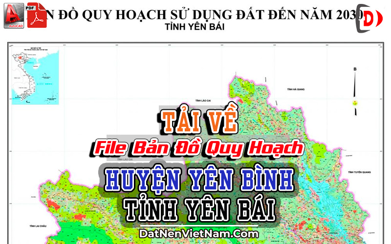 Banner Tai File Ban Do Quy Hoach Su Dung Dat 705 Huyen Yen Binh