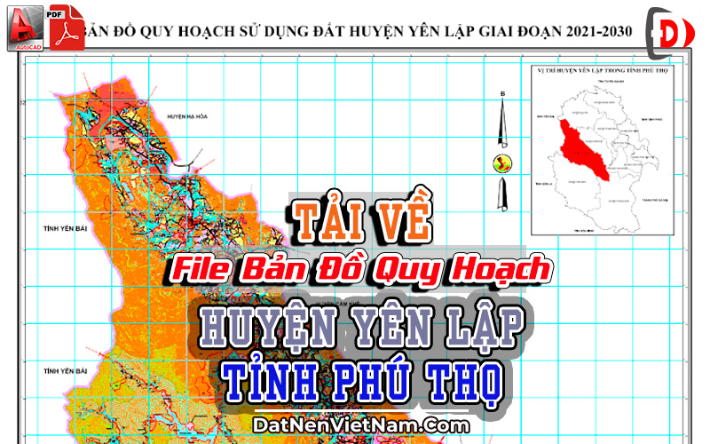 Banner Tai File Ban Do Quy Hoach Su Dung Dat 705 Huyen Yen Lap
