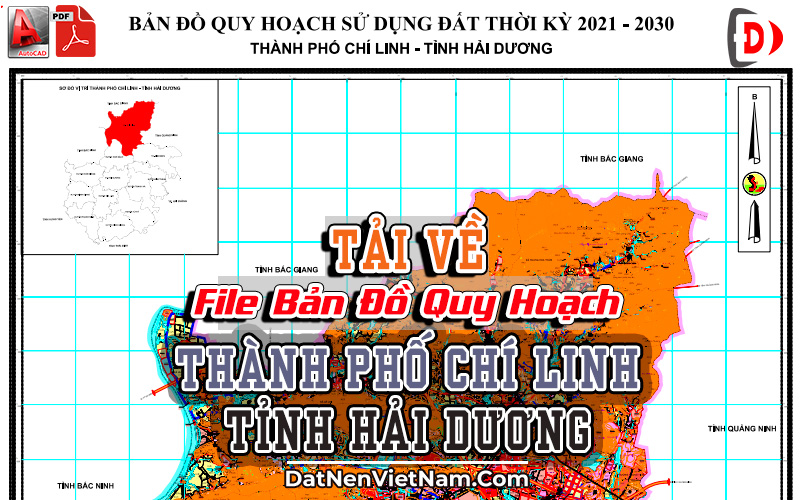 Banner Tai File Ban Do Quy Hoach Su Dung Dat 705 Thanh pho Chi Linh
