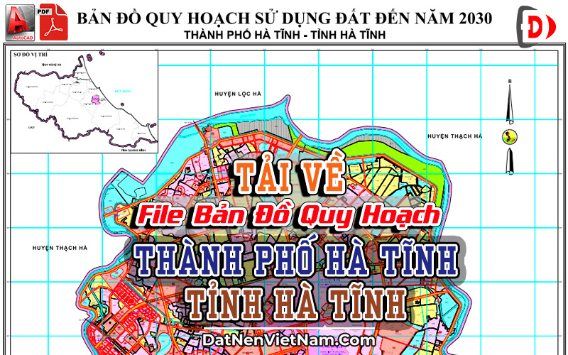Banner Tai File Ban Do Quy Hoach Su Dung Dat 705 Thanh pho Ha Tinh