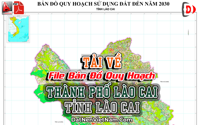 Banner Tai File Ban Do Quy Hoach Su Dung Dat 705 Thanh pho Lao Cai