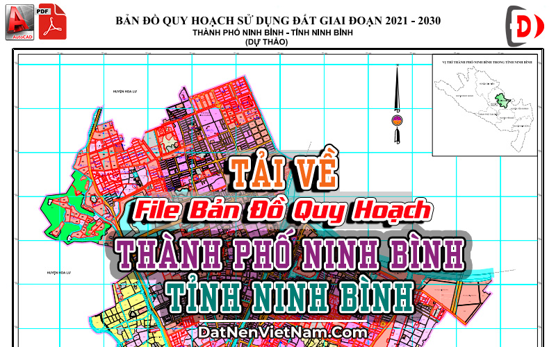 Banner Tai File Ban Do Quy Hoach Su Dung Dat 705 Thanh pho Ninh Binh