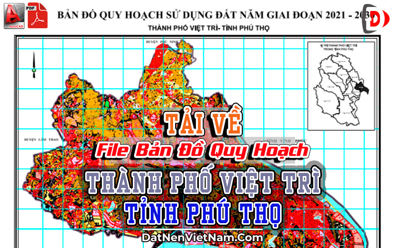 Banner Tai File Ban Do Quy Hoach Su Dung Dat 705 Thanh pho Viet Tri