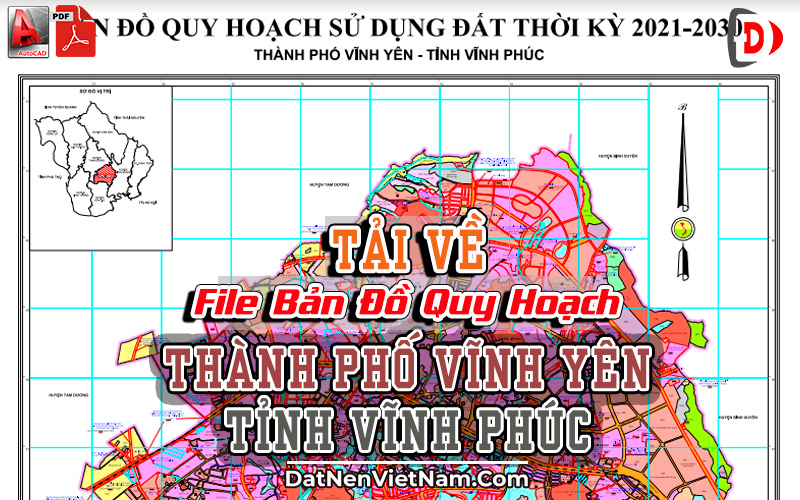 Banner Tai File Ban Do Quy Hoach Su Dung Dat 705 Thanh pho Vinh Yen