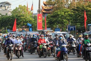 Đồ án quy hoạch đô thị sông Hồng là phương án giảm tải "gánh nặng" giao thông cho Hà Nội (Ảnh minh họa)