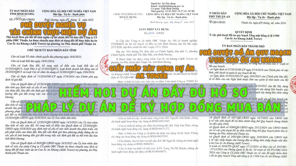 HIEM HOI DU AN CO DAY DU HO SO PHAP LY DE MO BAN HANG KY HOP DONG MUA BAN