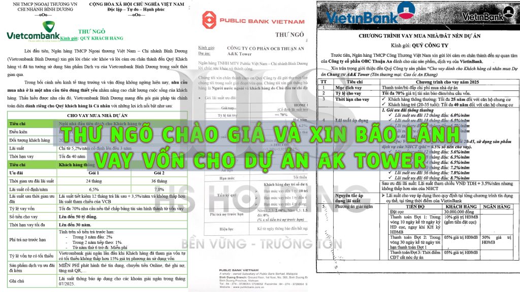 Pháp lý dự án AK Tower có gì đặc biệt? 2 THU NGO CHAO GIA VA BAO LANH VAY VON CHO DU AN AK TOWER HS HOLDING DATNENVIETNAM 2